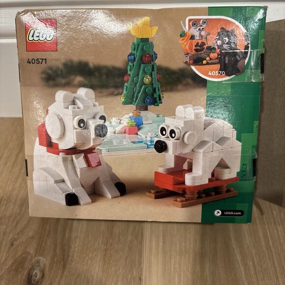 Lego Wintertime Polar Bears #40571 / 312 Pieces / 100% Complete w/Box & Manual - Picture 6 of 12